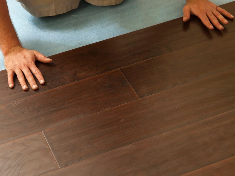 Hardwood flooring installation from Flooring Xpress Enterprise and Design in Chicago, IL